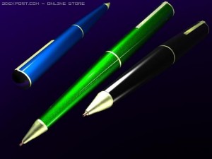 pen Model 3D