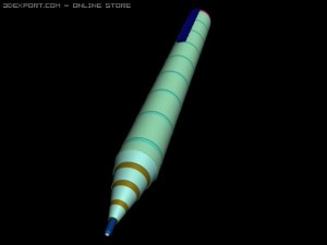 pen 2 Model 3D