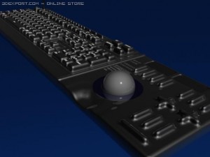 keyboard 3D Model