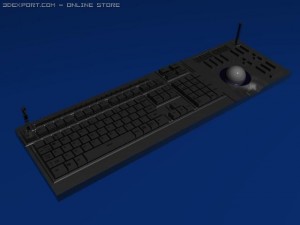 keyboard 3D Model