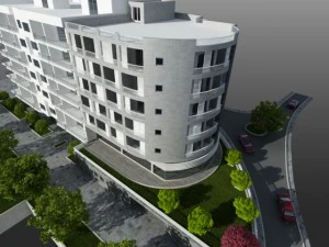 residential complex 3D Model