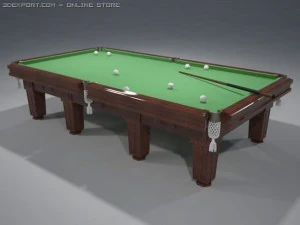 billiard table for the pyramid 3D Model