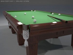 billiard table for the pyramid 3D 모델