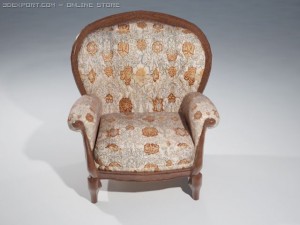 classic armchair Modèle 3D