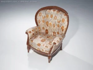 classic armchair 3D Model