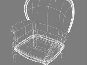classic armchair 3D Model