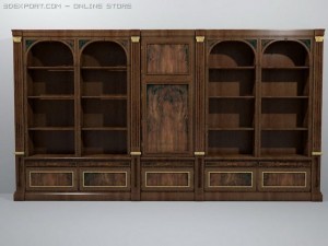 old bookcase 3D Model