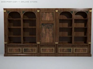 old bookcase 3D Model