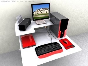 desktop computer Model 3D