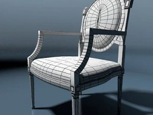chair marcel 3D Model