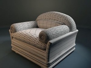 armchair clein 3Dモデル