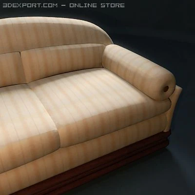 sofa clein 3D Model .c4d .max .obj .3ds .fbx .stl .blend 