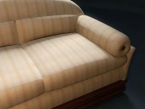 divano pulito Modello 3D