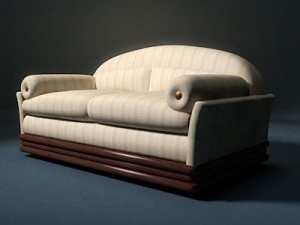 sofa clein 3D 模型
