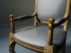 chair ampir 3D मॉडल