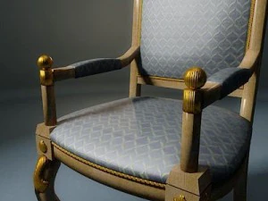 chair ampir 3D Model