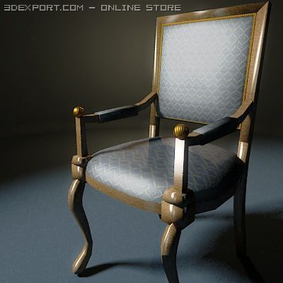 chair ampir lp Modèle 3D .c4d .max .obj .3ds .fbx .stl .blend