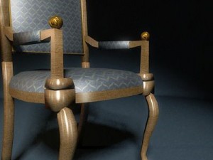 chair ampir lp Modèle 3D