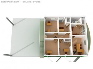 industrial building 3D 모델
