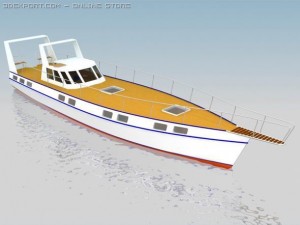 boat 3D मॉडल