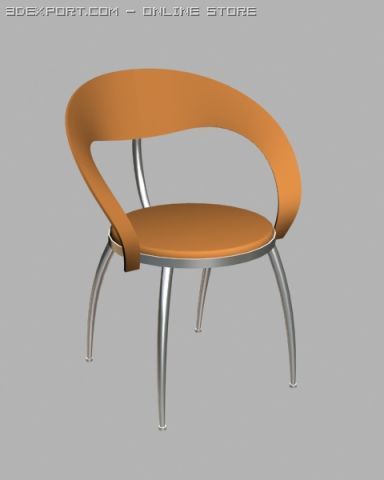 chair 3Dモデル .c4d .max .obj .3ds .fbx .stl .blend 