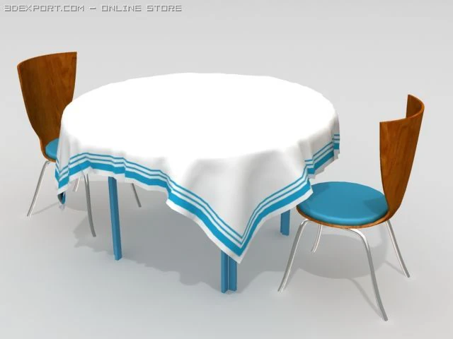 furniture for kitchen 3D Model .c4d .max .obj .3ds .fbx .stl .blend 