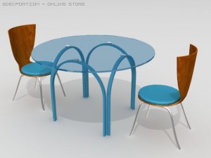 furniture for kitchen Model 3D
