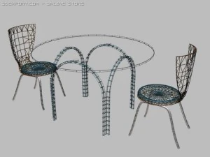 furniture for kitchen 3D Model