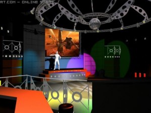 interior of dancing club Modèle 3D