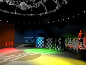 interior of dancing club Modelo 3D
