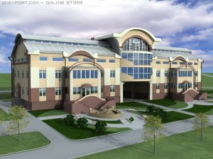 mansion house 3D Model