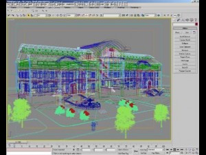 mansion house 3D Model