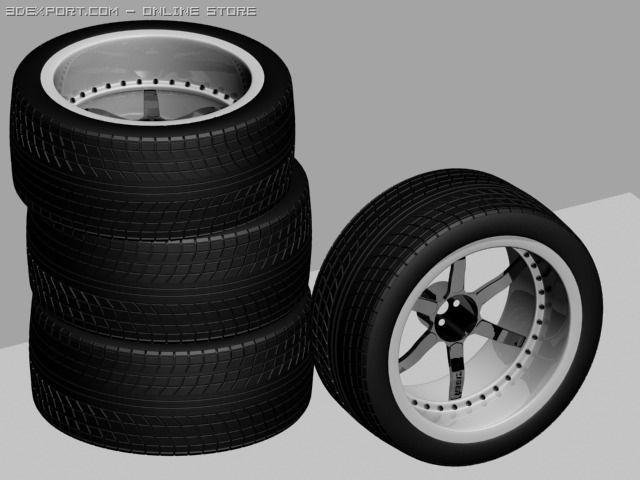 5zigen rim 3D Модель .c4d .max .obj .3ds .fbx .stl .blend
