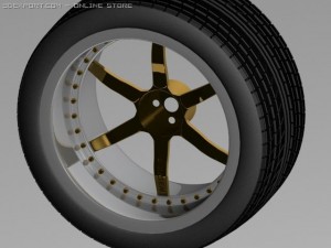 5zigen rim 3D Модель