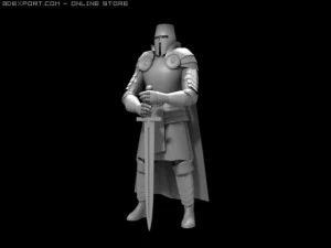 knight 3D Model