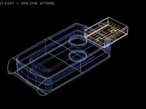 pendrive 3D मॉडल