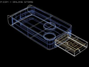 kalem s&uuml;r&uuml;c&uuml;s&uuml; 3D Model
