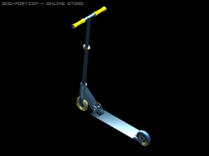 mini scooter 3D Model