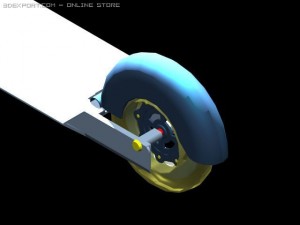 mini scooter Model 3D
