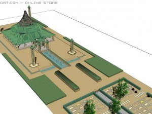 mosque 3D Model
