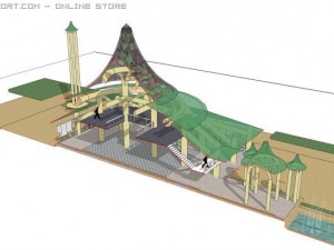 mosque Model 3D