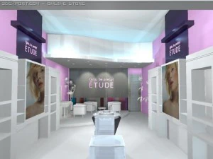 cosmetic showroom 3D Model