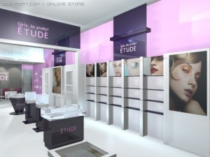 cosmetic showroom Modelo 3D