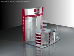 electronic reception 3D Модель