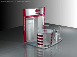 electronic reception 3D Model