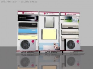 electronic shelves 3D Модель