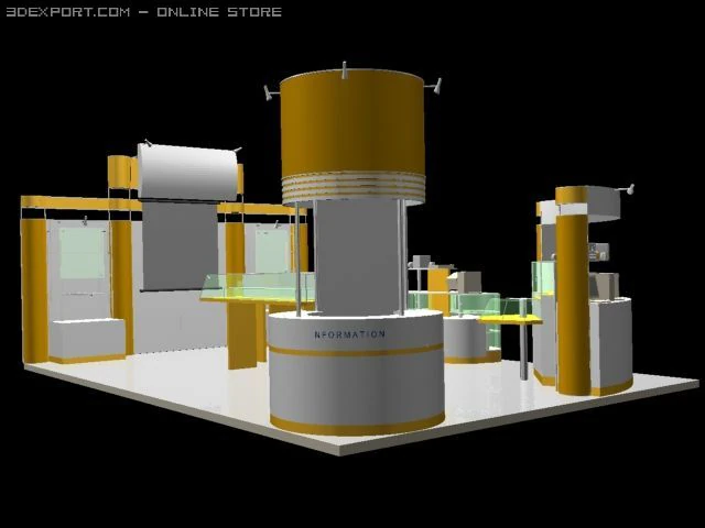 electronic introduction depart 3D Model .c4d .max .obj .3ds .fbx .stl .blend 