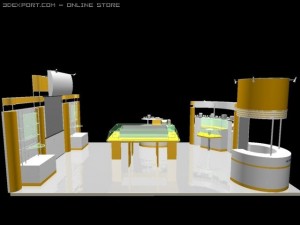electronic introduction depart Model 3D