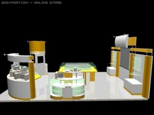 electronic introduction depart 3D Model