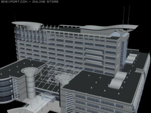 building 3Dモデル